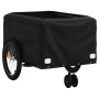 Remolque para bicicleta hierro negro y amarillo 45 kg