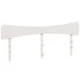 Cabecero de cama madera maciza de pino blanco 200 cm de , Cabeceros y pies de cama - Ref: Foro24-844762, Precio: 51,67 €, Des...