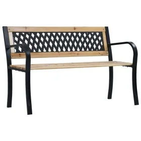 Gartenbank aus Holz 120 cm von vidaXL, Gartenbänke - Ref: Foro24-47944, Preis: 79,34 €, Rabatt: %
