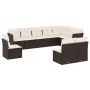 Garden sofa set 10 pieces with black synthetic rattan cushions by , Garden sets - Ref: Foro24-3249635, Price: 575,17 €, Disco...