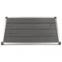 Plato de ducha de jardín WPC acero inoxidable gris 110x62 cm de vidaXL, Platos de ducha - Ref: Foro24-48205, Precio: 99,52 €,...