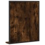 Bathroom mirror with shelf smoked oak engineered wood by , Dressing tables - Ref: Foro24-842418, Price: 46,60 €, Discount: %