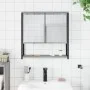 Sonoma gray wood bathroom mirror cabinet 60x16x60 cm by , Dressing tables - Ref: Foro24-842424, Price: 55,39 €, Discount: %