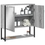 Sonoma gray wood bathroom mirror cabinet 60x16x60 cm by , Dressing tables - Ref: Foro24-842424, Price: 55,39 €, Discount: %