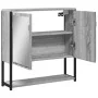Sonoma gray wood bathroom mirror cabinet 60x16x60 cm by , Dressing tables - Ref: Foro24-842424, Price: 55,39 €, Discount: %
