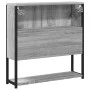 Badezimmerspiegelschrank aus grauem Sonoma-Holz, 60 x 16 x 60 cm von , Schminktische - Ref: Foro24-842424, Preis: 55,39 €, Ra...