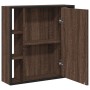Bathroom mirror cabinet in brown oak wood 60x16x60 cm by , Dressing tables - Ref: Foro24-842430, Price: 95,92 €, Discount: %