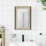 Armario con espejo de baño madera roble Sonoma 42x12x60 cm de , Tocadores - Ref: Foro24-842432, Precio: 50,90 €, Descuento: %