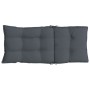 Kissen für Hochlehner, 2 Stück, anthrazitgrauer Oxford-Stoff von , Kissen für Stühle und Sofas - Ref: Foro24-377602, Preis: 5...