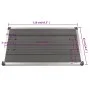 Plato de ducha de jardín WPC acero inoxidable gris 110x62 cm de vidaXL, Platos de ducha - Ref: Foro24-48205, Precio: 99,52 €,...