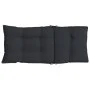 Cojines de silla con respaldo alto 2 uds tela Oxford negro de , Cojines para sillas y sofás - Ref: Foro24-377623, Precio: 61,...