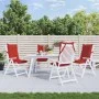 Stuhlkissen für hohe Rückenlehne, 4 Stück, Oxford-Stoff, Rot von , Kissen für Stühle und Sofas - Ref: Foro24-377621, Preis: 8...