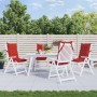 Stuhlkissen für hohe Rückenlehne, 4 Stück, Oxford-Stoff, Rot von , Kissen für Stühle und Sofas - Ref: Foro24-377621, Preis: 1...