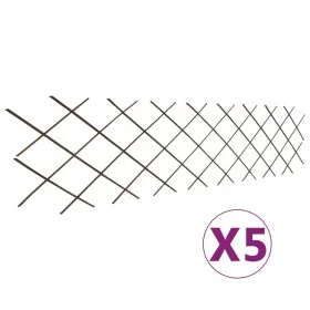 Weidengitterzaun 5 Stück 180x60 cm von vidaXL, Zaunpaneele - Ref: Foro24-146072, Preis: 28,44 €, Rabatt: %