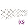 Weidengitterzaun 5 Stück 180x60 cm von vidaXL, Zaunpaneele - Ref: Foro24-146072, Preis: 36,95 €, Rabatt: %