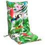 Cojines de silla con respaldo alto 4 uds tela Oxford multicolor