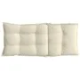 Kissen für Hochlehner, 4 Stück, cremefarbener Oxford-Stoff von , Kissen für Stühle und Sofas - Ref: Foro24-377609, Preis: 83,...