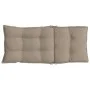 Kissen für Hochlehner, 6 Stück, grau-taupefarbener Oxford-Stoff von , Kissen für Stühle und Sofas - Ref: Foro24-377628, Preis...