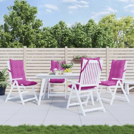 Kissen für Hochlehner, 4 Stück, rosa Oxford-Stoff von , Kissen für Stühle und Sofas - Ref: Foro24-377663, Preis: 103,53 €, Ra...