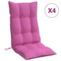 Kissen für Hochlehner, 4 Stück, rosa Oxford-Stoff von , Kissen für Stühle und Sofas - Ref: Foro24-377663, Preis: 103,53 €, Ra...