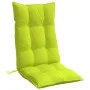 High back chair cushions 2 pcs glossy green Oxford fabric by , Cushions for chairs and sofas - Ref: Foro24-377635, Price: 50,...