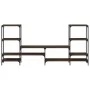 Oak brown engineered wood TV cabinet 206.5x28.5x95 cm by , TV Furniture - Ref: Foro24-842485, Price: 93,91 €, Discount: %