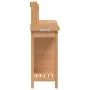 Potting table with fir wood cabinet 110.5x45x124.5 cm by , Pot stands - Ref: Foro24-156344, Price: 161,89 €, Discount: %