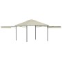 Gazebo with double extendable cream roof 3x3x2.75m 180g/m² by vidaXL, Tents and gazebos - Ref: Foro24-48003, Price: 228,68 €,...