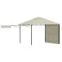 Gazebo with double extendable cream roof 3x3x2.75m 180g/m² by vidaXL, Tents and gazebos - Ref: Foro24-48003, Price: 224,88 €,...