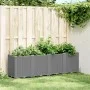 Light gray PP planter 160x40x53 cm by , Pots and planters - Ref: Foro24-367857, Price: 137,35 €, Discount: %
