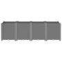 Light gray PP planter 160x40x53 cm by , Pots and planters - Ref: Foro24-367857, Price: 137,35 €, Discount: %