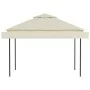 Gazebo with double extendable cream roof 3x3x2.75m 180g/m² by vidaXL, Tents and gazebos - Ref: Foro24-48003, Price: 224,88 €,...