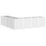 Jardinera PP blanco 160x160x53 cm de , Maceteros y jardineras - Ref: Foro24-367869, Precio: 218,15 €, Descuento: %