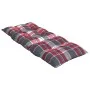 Cojines para silla respaldo alto 4 uds tela Oxford cuadros rojo de , Cojines para sillas y sofás - Ref: Foro24-377642, Precio...
