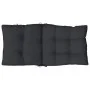 Low back chair cushions 6 pcs Oxford fabric black by , Cushions for chairs and sofas - Ref: Foro24-377694, Price: 104,54 €, D...