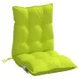 Low back chair cushions 4 pcs glossy green Oxford fabric by , Cushions for chairs and sofas - Ref: Foro24-377705, Price: 64,3...