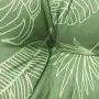Kissen für niedrige Rückenlehne, 6 Stück, Stoff mit Blattmuster von , Kissen für Stühle und Sofas - Ref: Foro24-377730, Preis...