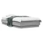 Bed frame with LED lights Sonoma gray 90x190 cm by , Beds and slatted bases - Ref: Foro24-839544, Price: 102,68 €, Discount: %