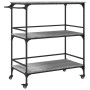 Sonoma grauer Küchenwagen aus Holzwerkstoff, 100,5 x 50 x 105 cm von , Küchen- und Speisewagen - Ref: Foro24-842334, Preis: 8...