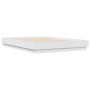 Estructura de cama con luces LED blanco 160x200 cm de , Camas y somieres - Ref: Foro24-3209779, Precio: 154,36 €, Descuento: %