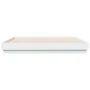 Estructura de cama con luces LED blanco 180x200 cm de , Camas y somieres - Ref: Foro24-3209772, Precio: 155,26 €, Descuento: %