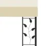 Gazebo with wall mount cream 4x3x2.5 m by vidaXL, Tents and gazebos - Ref: Foro24-47998, Price: 242,62 €, Discount: %