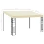 Gazebo with wall mount cream 4x3x2.5 m by vidaXL, Tents and gazebos - Ref: Foro24-47998, Price: 242,62 €, Discount: %
