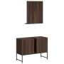 Badezimmermöbel-Set 2-teilig Eiche braun Holzwerkstoff von , Badezimmermöbel - Ref: Foro24-3214343, Preis: 87,73 €, Rabatt: %