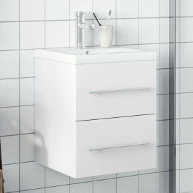 Badezimmermöbel mit integriertem weißen Waschbecken von , Badezimmerwaschtische - Ref: Foro24-3278755, Preis: 170,34 €, Rabat...