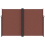 Braune einziehbare Seitenmarkise 220x1000 cm von , Sonnenschirme - Ref: Foro24-4004779, Preis: 183,51 €, Rabatt: %