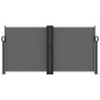Anthrazitgraue einziehbare Seitenmarkise 120x1200 cm von , Sonnenschirme - Ref: Foro24-4004793, Preis: 135,12 €, Rabatt: %