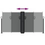 Anthracite gray retractable side awning 120x1200 cm by , Umbrellas - Ref: Foro24-4004793, Price: 135,12 €, Discount: %