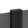 Anthracite gray retractable side awning 120x1200 cm by , Umbrellas - Ref: Foro24-4004793, Price: 132,76 €, Discount: %