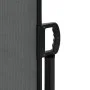 Anthracite gray retractable side awning 120x1200 cm by , Umbrellas - Ref: Foro24-4004793, Price: 132,76 €, Discount: %